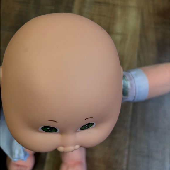 CABBAGE PATCH KIDS PREEMIE Xavier Roberts baby doll vintage 1982 blue oufit GUC - Picture 3 of 16